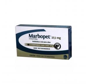 Antibiótico Marbopet 27,5 mg com 10 Comprimidos Ceva