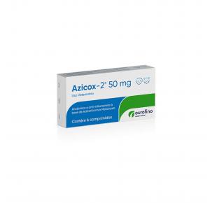 Antibiótico e Anti-Inflamatório Azicox 2 com 6 Comprimidos Ourofino 200mg
