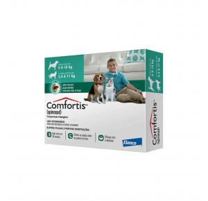 Antipulgas Comfortis para Cães de 9 à 18 Kg e Gatos de 5.5 à 11 Kg 560 mg Elanco