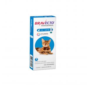 Bravecto Transdermal Antipulgas para Gatos 2.8 à 6.25 Kg