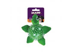 Brinquedo Pelúcia para Cães Spiky Ball Tartaruga Jambo Pet