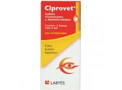 Colírio Ciprovet Labyes para Cães e Gatos - 5 mL