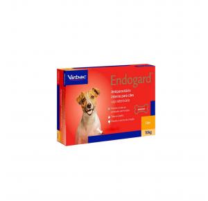 Endogard Vermífugo para Cães até 10kg com 2 Comprimidos Virbac