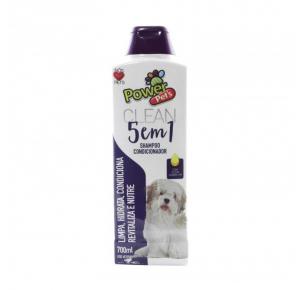 Shampoo Power Pets 5x1 700ml  para Cães