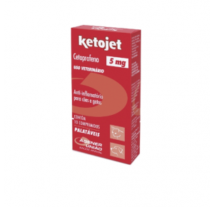 Ketojet  5mg Anti-inflamatório Agener União com 10 comprimidos
