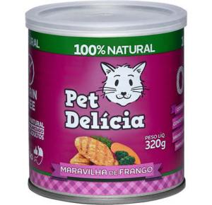 Pet Delícia para Gatos - Maravilha de Frango 320g
