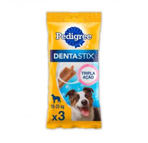 Petisco Pedigree Dentastix Cuidado Oral Para Cães Adultos Raças Médias 77g