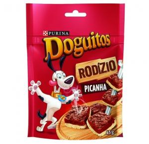 Petisco Purina Nestlé Doguitos Rodízio Picanha 45g