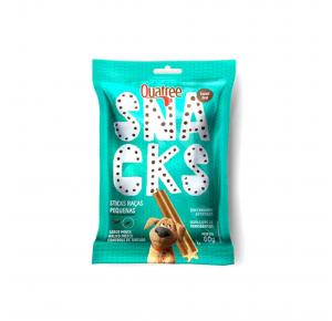 Petisco Quatree Snacks Sticks Cães Raça Pequena 60gr