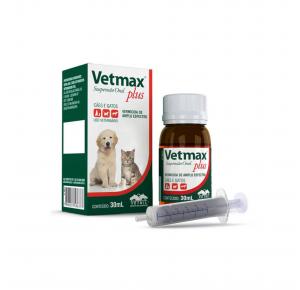 Vermífugo Vetmax Plus Suspensão Oral Vetnil 30ml