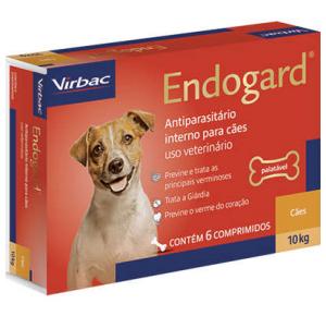 Vermífugo Endogard para Cães até 10 Kg 6 Comprimidos - Virbac