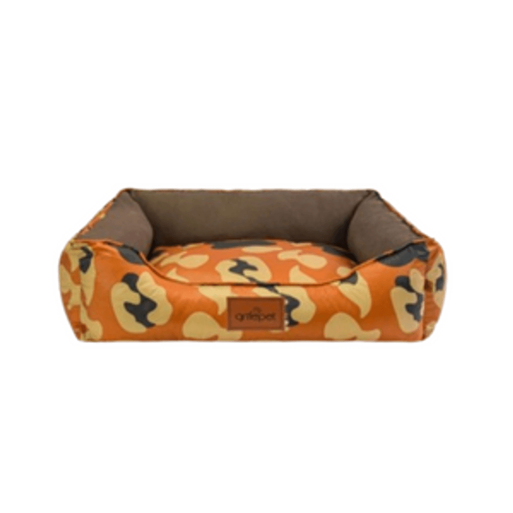 CAMA ANIMAL PRINT MARROM M